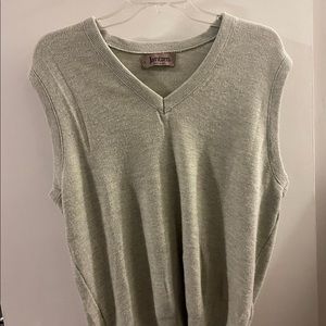 Vintage grey sweater vest